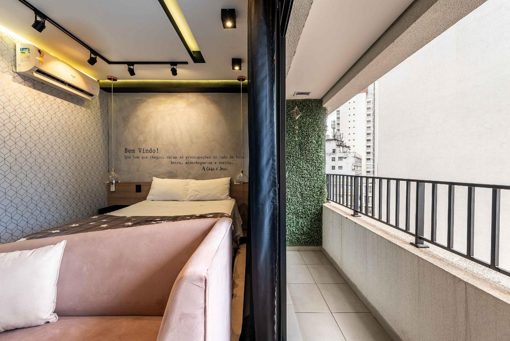 Ms906 Studio Aconchegante Na Bela Vista Com Vaga Sao Paulo Dış mekan fotoğraf
