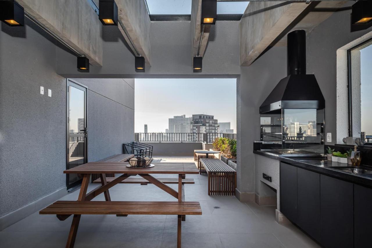 Ms906 Studio Aconchegante Na Bela Vista Com Vaga Sao Paulo Dış mekan fotoğraf